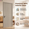 WPC Flush Interior Doors Single Leaf PVC Skin
