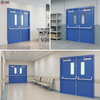FD60 Double Leaf Steel Fire Door for Commercial Projects