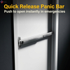 90 Minute Fire Rated Steel Exit Door for Underground Parking Areas