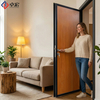 Solid Wood Interior Doors – Single Leaf with Natural Grain Finish