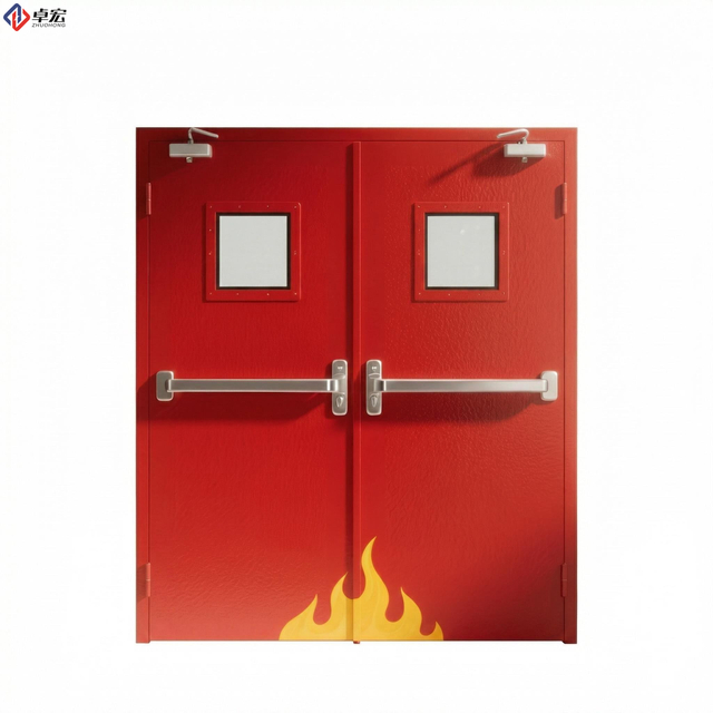 FD30 Vision Panel Fire Door for Public Buildings