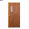 Solid Wood Interior Doors Single Leaf Clear Lacquer Natural Grain