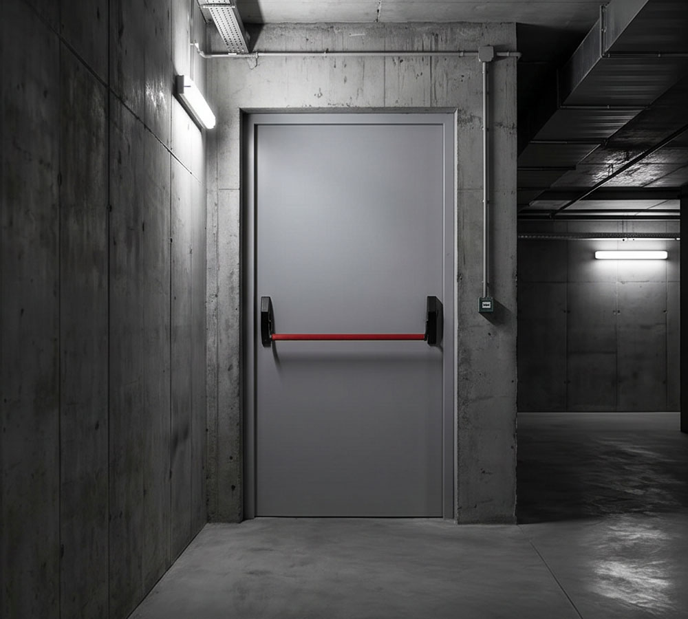 Fire Rated Exit Doors (Fire Exit Doors) for Dual Protection