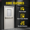 90 Minute Fire Rated Steel Exit Door for Underground Parking Areas
