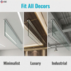Fire-Rated Tempered Glass Smoke Curtain