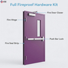 90 Minute Fire Rated Steel Door for Industrial Buildings