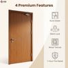 FD30 Wooden Fire Rated Door for Hotel Guest Rooms