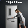 FD30 Single Leaf Fire Door with Smoke Seal for Apartments