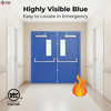 FD60 Double Leaf Steel Fire Door for Commercial Projects