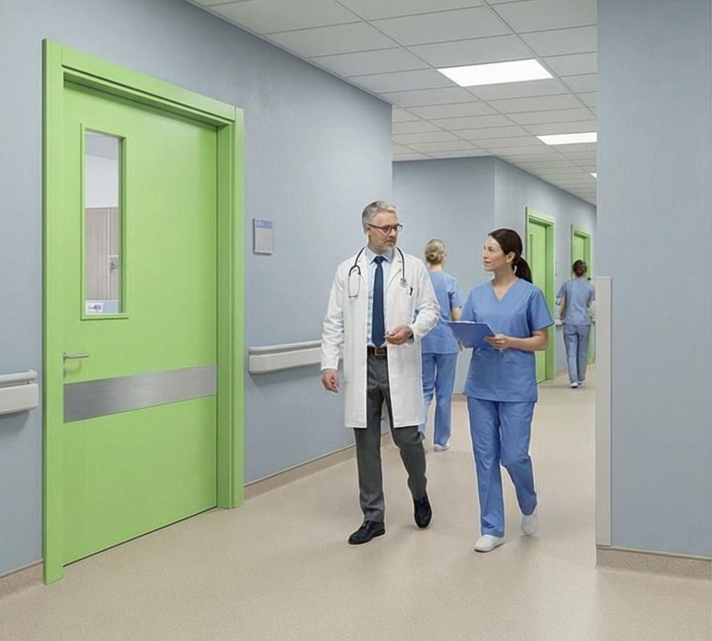 Pharmaceutical Cleanroom Doors