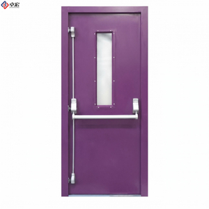 90 Minute Fire Rated Steel Door for Industrial Buildings