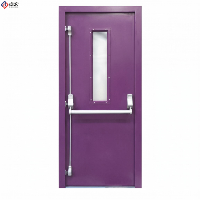 90 Minute Fire Rated Steel Door for Industrial Buildings