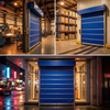 FD120 Inorganic Fiber Fabric Fire Rated Roller Shutter