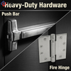 Wood Fire Doors with Glazing Options