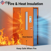 FD60 Steel Fire Doors with Vision Panels