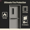FD90 Fire Rated Steel Door for Industrial Buildings