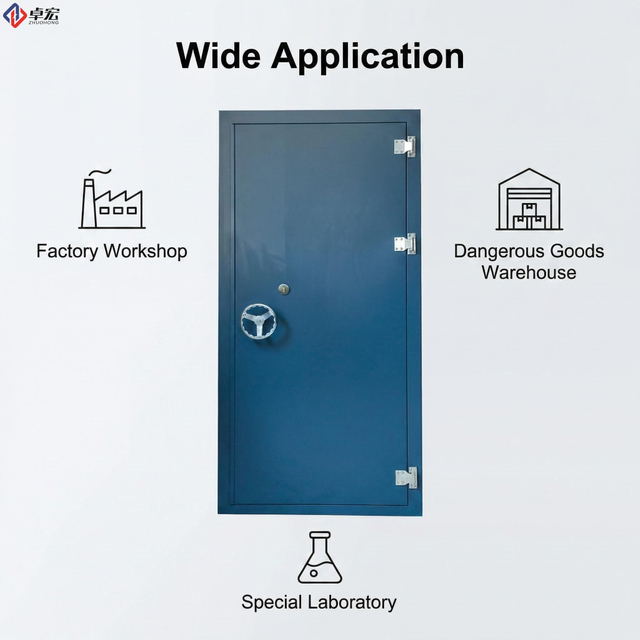 Steel Blast-Resistant Door – Single Leaf