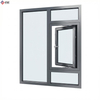 FD60 Aluminum Alloy Fire Rated Window Fixed Frame