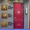 Non-Insulated Steel Fire Door – Single Leaf
