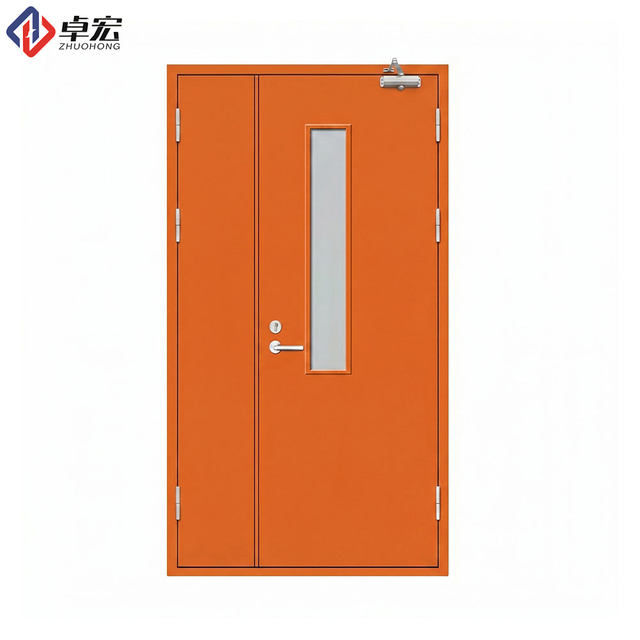 FD60 Steel Fire Doors with Vision Panels