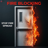 FD30 Single Leaf Fire Door with Smoke Seal for Apartments