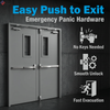 FD30 Steel Fire Exit Door for Office Buildings