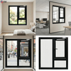 FD60 Aluminum Alloy Casement Fire Rated Window