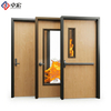 Wood Fire Doors with Glazing Options