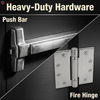 FD90 Fire Rated Steel Door for Industrial Buildings