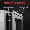 FD60 Cold Rolled Steel Fire Rated Window Fixed