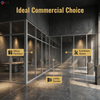FD30 Steel-Frame Fire Rated Curtain Wall System