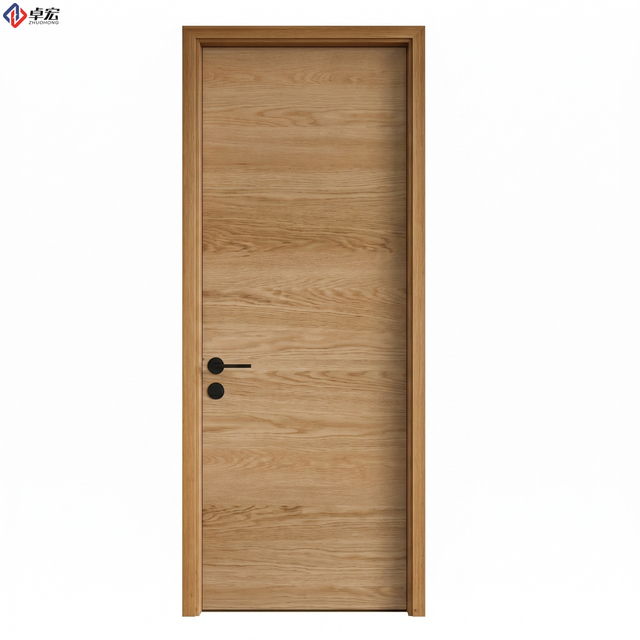 Laminate Interior Doors Single Leaf Oak Grain Texture