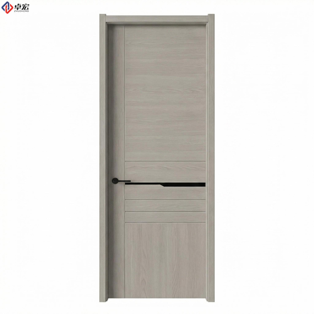 Laminate Flush Interior Doors Single Leaf Walnut Texture