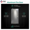 Aluminum Alloy Fire Doors – Double Leaf