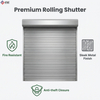 FD60 Galvalume Steel Fire Rated Rolling Shutter
