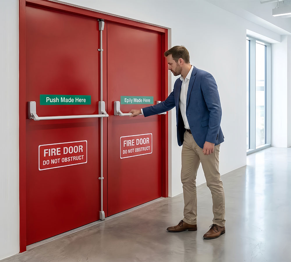 Emergency Exit Fire Doors