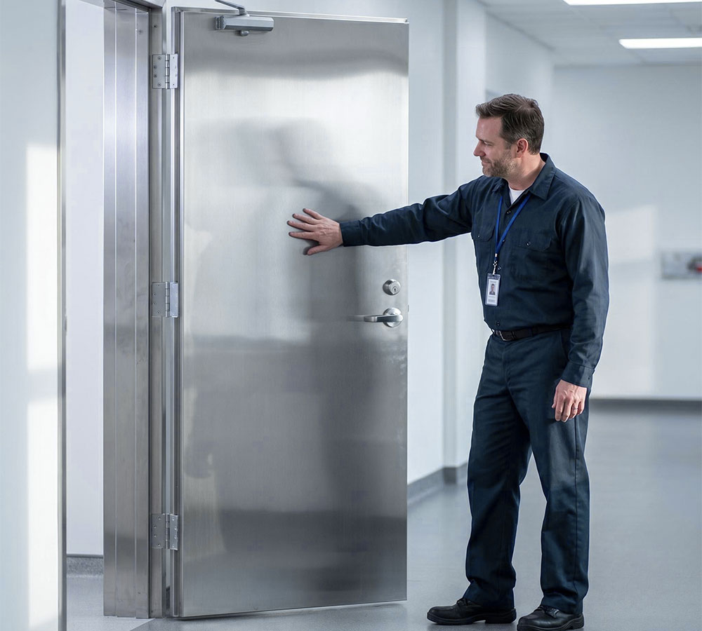 Stainless Steel Fire Doors